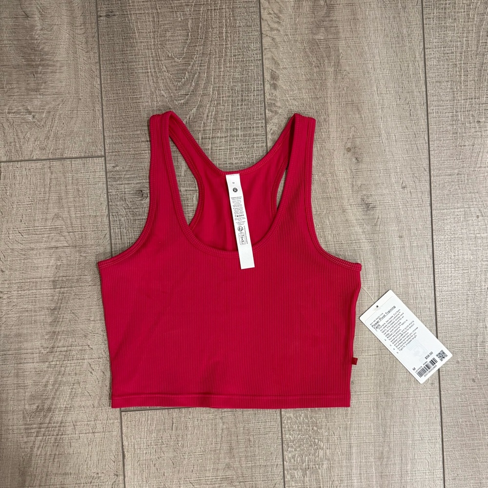 Lululemon Athletica Power Pivot Training Tank Top - Pink Dragonfruit - M